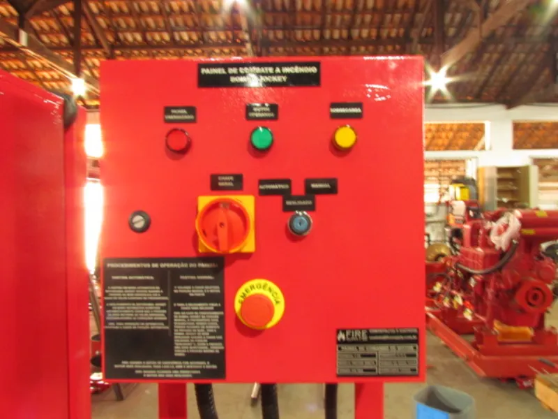 Painel de motobomba jockey